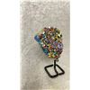 Image 2 : AMETHYST TITANIUM AURA APPROX 6" RETAIL $1100