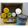 Image 1 : BOX C/W VARIOUS PAINTS