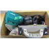 Image 1 : BOX C/W HAMMER, LANTERN, ETC