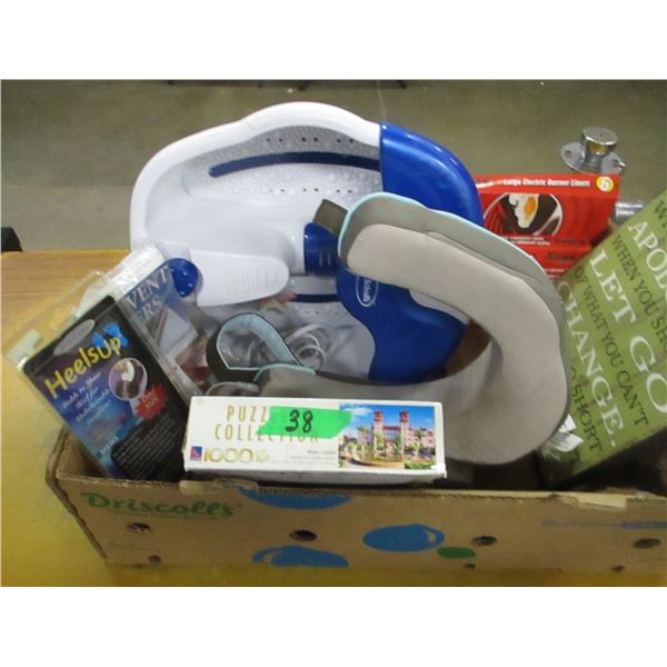 FOOT SPA, NECK PILLOW ACCESSORIES