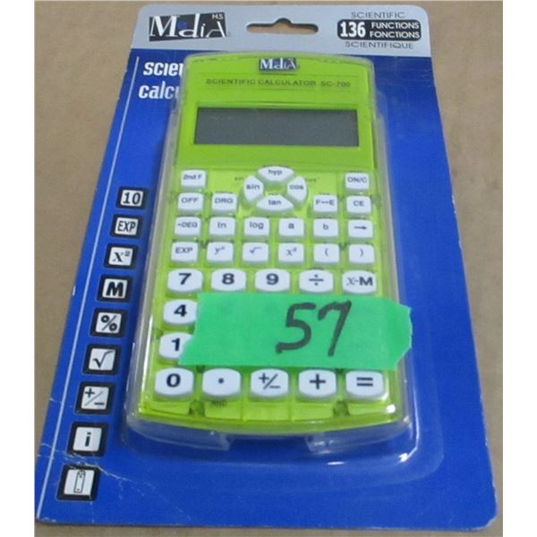 STORE CLOSE-OUT (AS IS):  SCIENTIFIC CALCULATOR