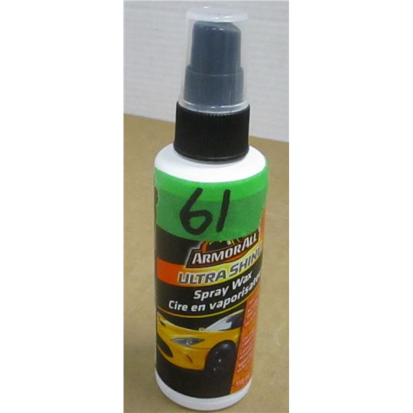 STORE CLOSE-OUT (AS IS):  ARMOURALL SPRAY WAX (118 ML)