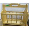 Image 1 : WOOD MAGAZINE RACK