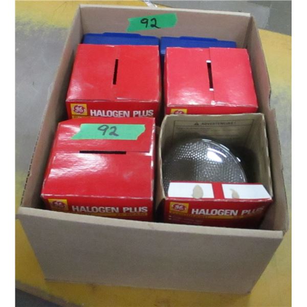 BOX C/W LIGHT BULBS