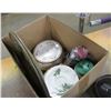 Image 2 : BOX C/W ASSORTED DISHWARE
