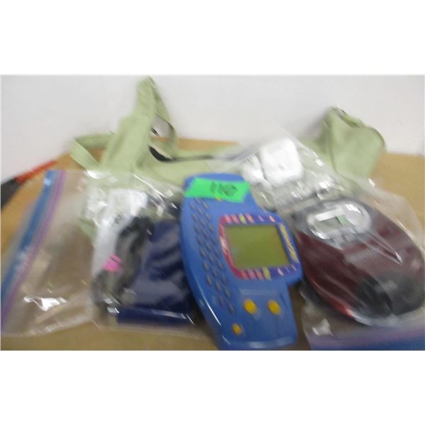 UNCLAIMED STORAGE (AS IS):  BOX C/W VARIOUS ELECTRONICS