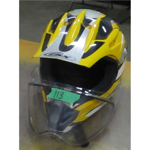 UNCLAIMED STORAGE (AS IS):  CKX HELMENT & SHIELD