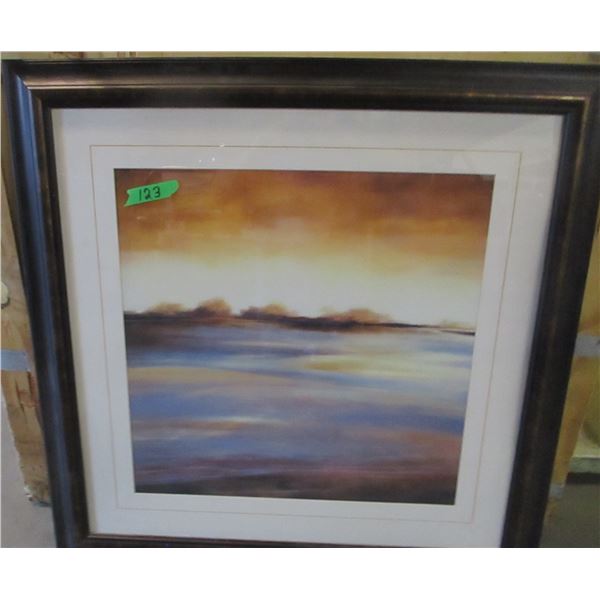 FRAMED PICTURE (APPROX. 36" X 36")