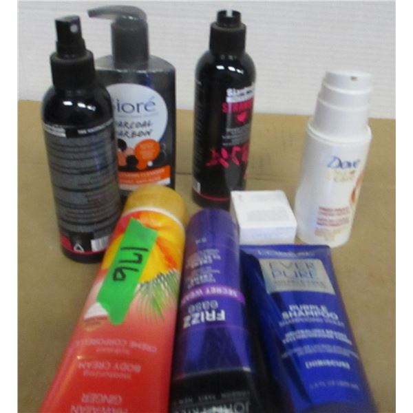 FLAT C/W BODY LOTIONS, ETC