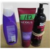 Image 1 : SHELF PULLS (AS IS):  SHAMPOO & 2 CONDITIONER