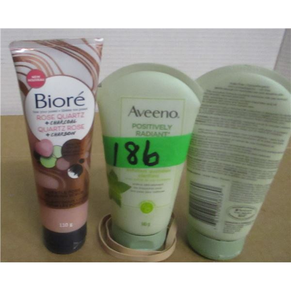 SHELF PULLS (AS IS):  3 SKIN CREAM