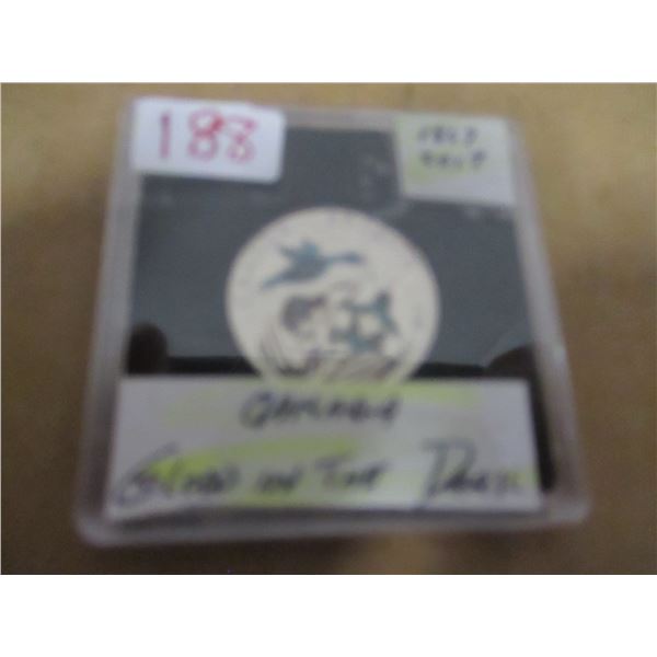 1867 - 2017 GLOW IN THE DARK BIRD SERIES CANADA QUARTER