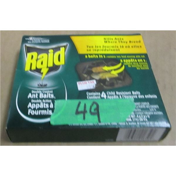 STORE CLOSE-OUT (AS IS):  GREEN BOX ANT BAIT (4 TRAPS 2 BATE IN 1)