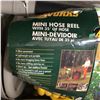 Image 2 : Group of assorted gardening tools - Yardworks mini hose reel w/ 35ft hose/ Yardworks water sprayer &