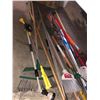 Image 2 : Group of assorted landscaping/gardening tools