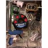 Image 2 : large group of assorted items - includes tools / houseware / extension cords /swiffer mopping cloths