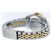 Image 5 : Rolex Ladies Two Tone 18K Yellow Gold And Steel Blue Vignette Diamond Quickset D