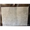 Image 1 : White Rug 5ft 2inch x 6ft 10 Inch