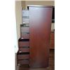Image 3 : Wood file cabinet 19W 18.5D 52H
