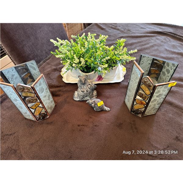 Candle Decor, Artificial Plants , Animal Statues