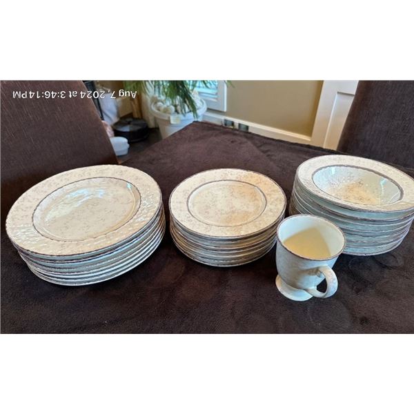 Stokes Villa Cream Tableware  Collection - No Coffee Mugs