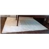 Image 3 : White Rug; 55 x 79 -- Rug Only