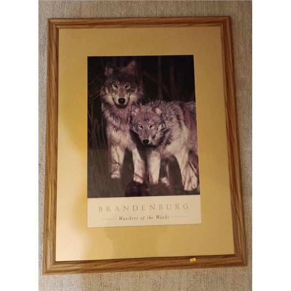 BrandenBurg - Watchers of the Woods Art Print; 31W, 42T