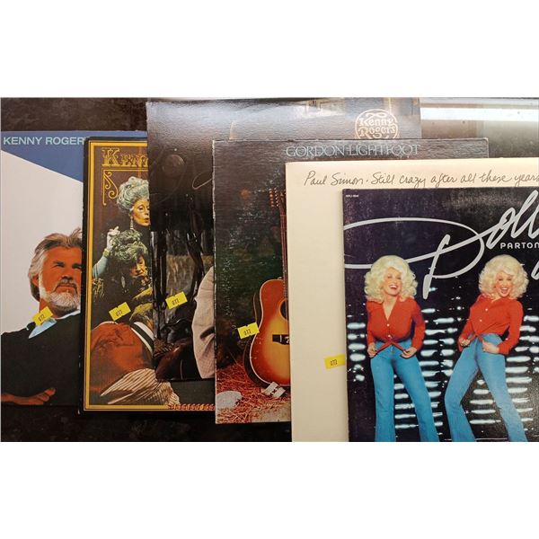 Vinyl Collection Set - Dolly Parton, Kenny Rogers, and more!