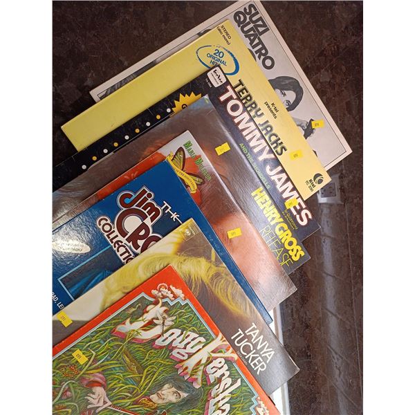 Tommy James, Suzi Quatro, Tanya Tucker Vinyl Record Set and More!