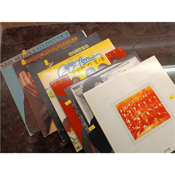 Quatro, Jesse Winchester, Neil Sedaka Vinyl Record Set, and More!