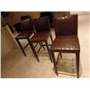 Image 2 : Set of 3 Bar Stools; 17W, 20D, 42T