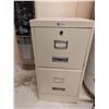 Image 1 : Beige (15W, 18D, 30T) + Black File cabinet (17W, 18D, 25T); Black w/ Key, Beige Does not lock