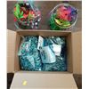 Image 1 : Fish Care Items Bundle; Bowls, Various Rocks, Decorations, and More!