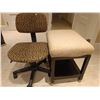 Image 3 : Set of Stool and Chair - Stool is 14W, 19D, 21T; Chair is 16W, 23D, 29T