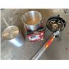 Image 1 : Whole Outdoor Propane Cooking Set Plus Vehicle Identification Antenna & Poultry Punt & Outdoor Lamp
