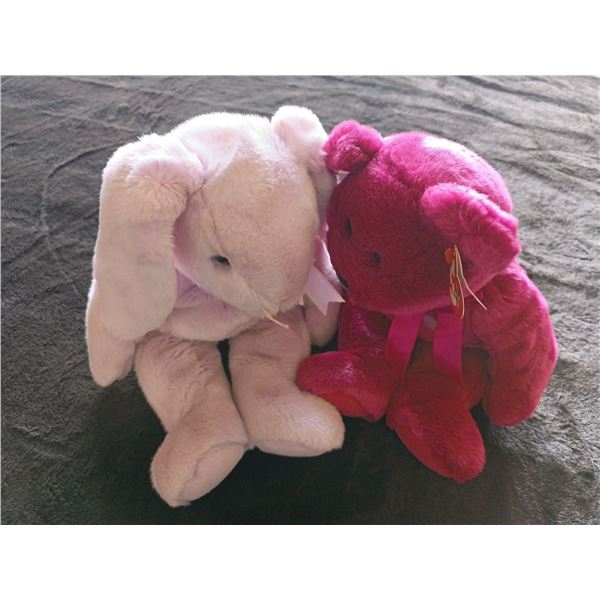 TY Beanies - Valentina & Floppity