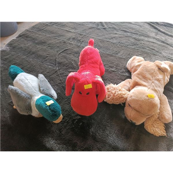 TY Beanie Babies - Rover, Jake, Spunky