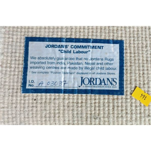 Jordan Fine White Rug 92W, 117T
