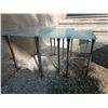 Image 2 : Set of 3 Glass Outdoor Tables; Largest is 25W, 16D, 20T