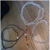 Image 1 : Set of Necklaces with Bracelet; Possibly Pearls, one clasp is stamped 925