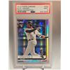 Image 1 : 2019 TOPPS CHROME NO.202 ELOY JIMENEZ PRISM REFRACTOE PSA GRADED 9