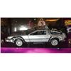 Image 2 : MICHAEL J FOX AND CHRISTOPHER LLOYD DUAL SIGNED BACK TO THE FUTURE DELOREAN (PSA LOA)