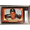 Image 1 : 1955 BOWMAN ELSTON HOWARD ROOKIE CARD (KSA 4)