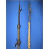 Image 2 : 2 Fringed Rawhide Wrapped Leather Quirts- 31"-44"
