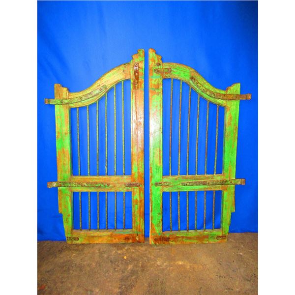 Old Saloon Doors- Original Hardware- 42" X 19"