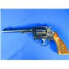 Image 2 : Smith And Wesson Model  K-38 Revolver- .38 Spec- 6" Barrel- Diamond Checkered Grips- Pretty Good