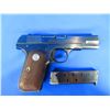 Image 1 : Colt Model 1903 Semi-Automatic Pistol- .32 Rimless- 3.75" Barrel- Checkered Grips- DOM 1932- Good Co