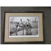 Image 1 : Signed And Numbered Shoofly Cowboy Print- 471/500- 34.5" X 27"