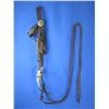 Image 1 : Unmarked Prison Made Silver Overlaid Bit With 1.5" Brass Conchos- California Cheek- High Port Mouth-