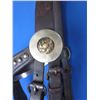 Image 3 : Unmarked Prison Made Silver Overlaid Bit With 1.5" Brass Conchos- California Cheek- High Port Mouth-